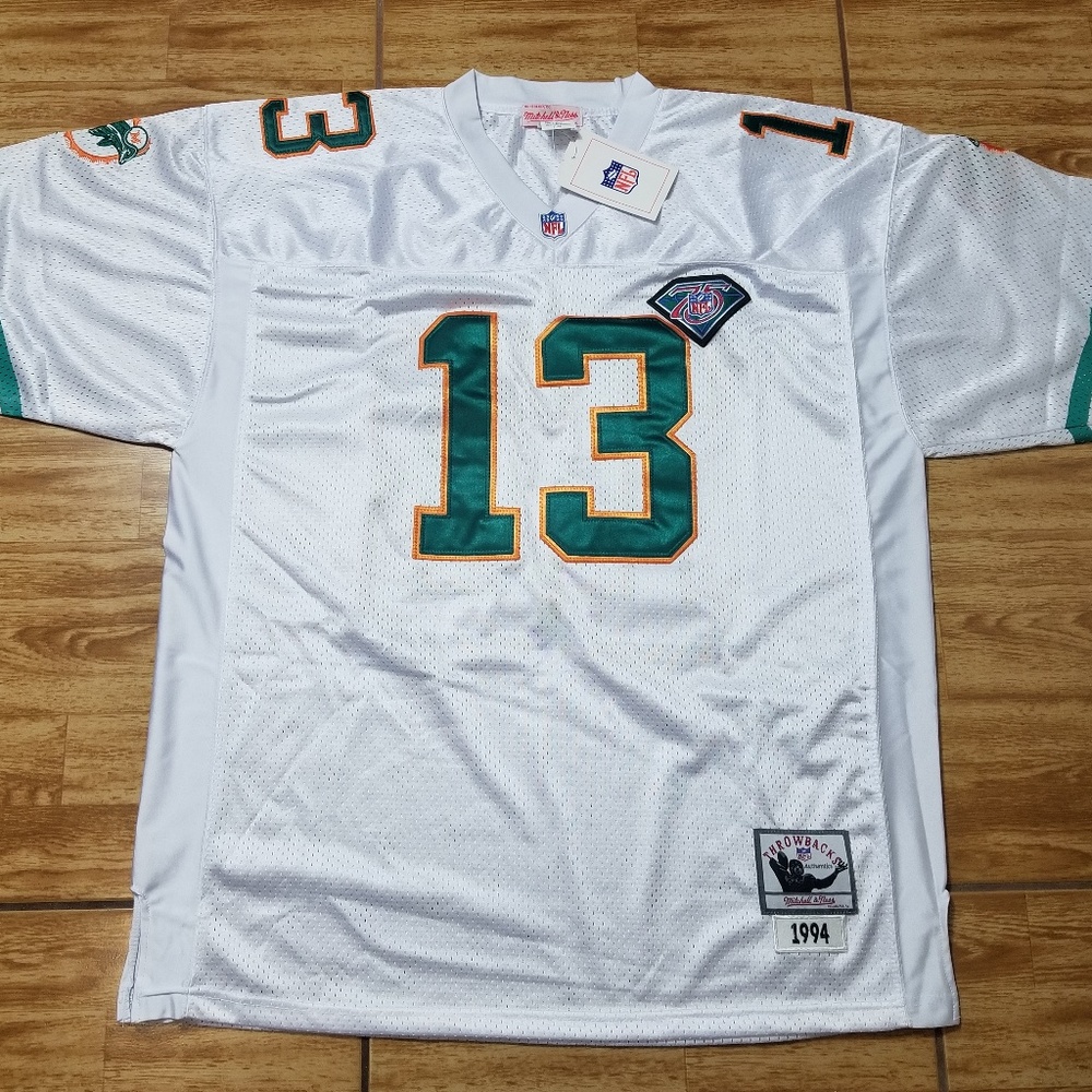 NWT Mitchell & Ness Dan Marino Sewn Jersey Size 54
